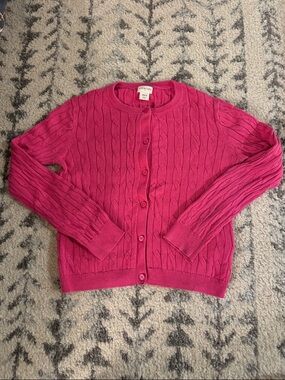 CREWCUTS pink cardigan
